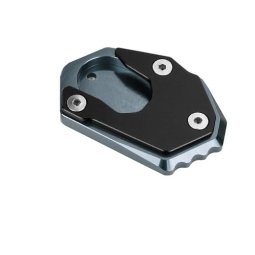 Coussin béquille moto en aluminium usiné anodisé gris pour Ninja 300 et Z1000