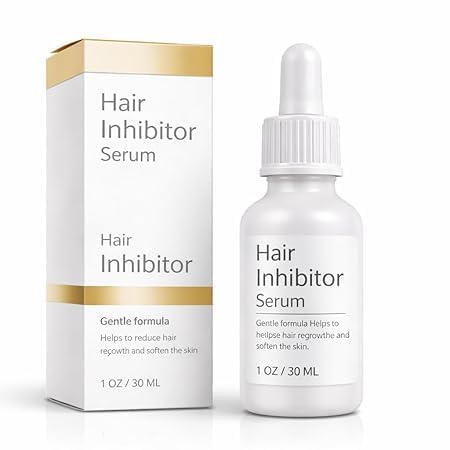 hair growth inhibitor serum | post hair removal skin care serum for face & body | moisturizing & skin smoothing formula | gentle daily care for all skin types | 30ml