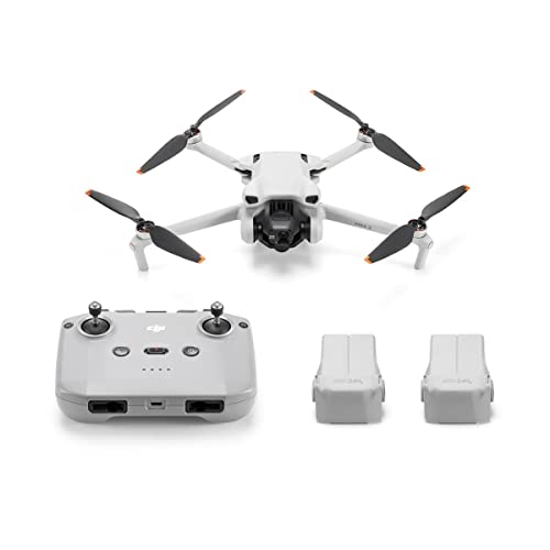 Dji Mini 3 Drone Fly More Combo With Rc-N1 Controller Bundle With 128Gb Microsdxc Memory Card, Strobe Anti-Collision Light, Foldable Landing Pad Pro, Cleaning Kit #TOP1