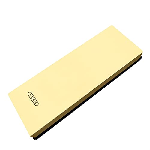ISCBAFYX Japanese Knife Sharpening Stone with Non-slip Rubber Mat Kitchen Whetstone Knife Sharpener Stone for Fine Honing Mirror Polished, 600/1000/2000/5000/10000/15000/20000 Grit