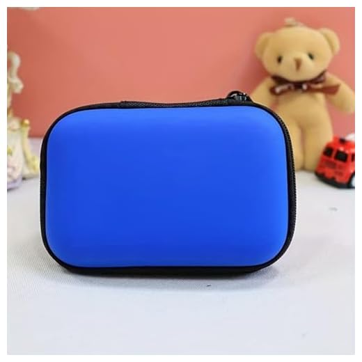 Portable Waterproof Electronic Organizer Bag - Travel Cable Pouch for Cables, Chargers & Earphones