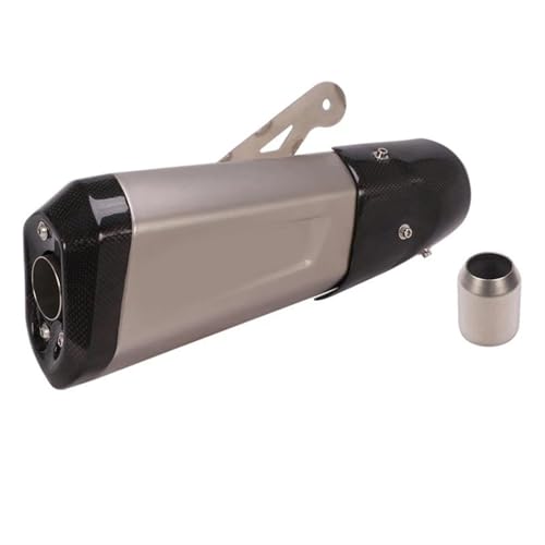 Tuyau d'échappement moto 51mm avec double sortie et silencieux universel slip on