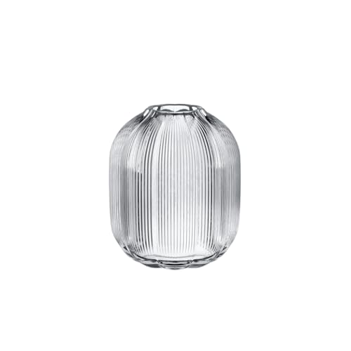 Villeroy & Boch – Fleur Vase 19 cm Klar, Spülmaschinenfest, Tischvase, Mundgeblasene und Handgefertigte Glasvase, Dekorative Blumenvase, Elegantes Blumendesign, Deko Wohnung, Home Decor, Glas
