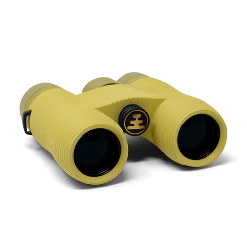 Image of Nocs Provisions Field Issue 8x32 Waterproof Binoculars, 8X Magnification, Bak4 Prism, Wide View Multi-Coated Lenses for Bird Watching, Hunting & Wildlife Viewing - Banana Slug Yellow