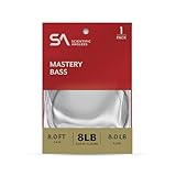 Scientific Anglers Mastery Bass Leaders 8 ft 16 lb