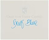 Contenido: 6 cartuchos Graf von Faber-Castell 141118 Cartuchos de Tinta 6 pieza Gulf Azul