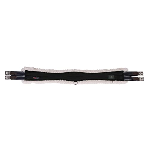 Henri de Rivel Equicool Fleece Girth - Black - 42