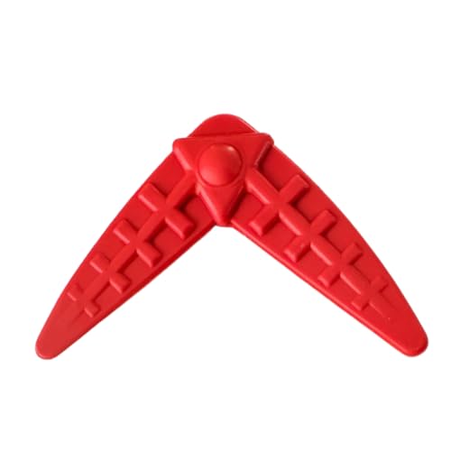 Bumerangue de borracha: diversão garantida! Perfeito para brincadeiras ao ar livre com seu pet! (cor