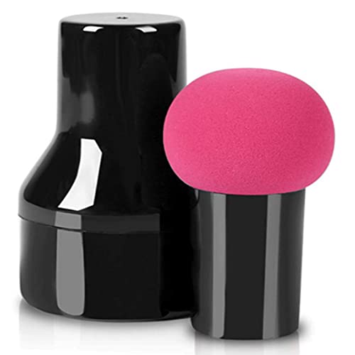 Image of SUNISA Professional Beauty Blender Soft Powder Puff With Storage Case For Makeup, Beauty,Foundation (Pink)