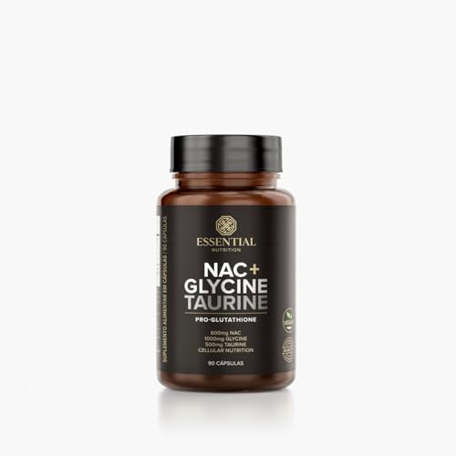 NAC + Glycine + Taurine - 90 Cápsulas - Essential Nutrition
