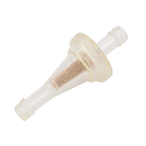 Alonegoer 5Pcs 6Mm 1/4" Inline Gas Fuel Filter Compatible With 81-0221 Fuel Filter Kawasaki Ezgo Polaris Snowmotor Lawn Mowers Tractors Bike Scooter Atv Golf Cart Motorcycle Ect. #TOP3