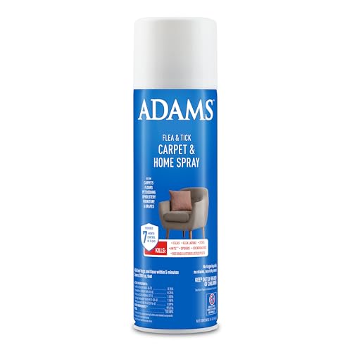 Adams Plus Flea & Tick Carpet Spray, Kills Fleas, Flea Eggs, Flea Larvae, Ticks,...