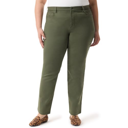 Image of Gloria Vanderbilt Women's Amanda Classic High Rise Tapered Jean Plus