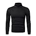 Mens Turtleneck Mens Thermal Shirt Mock Neck Men Turtleneck Thermal Men Sweaters for Long Sleeve Sweater