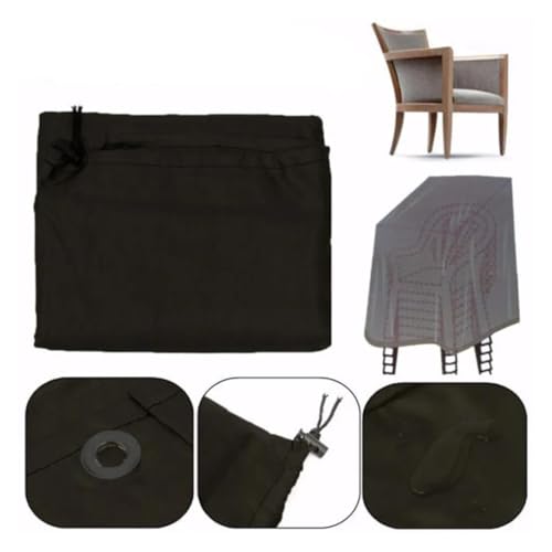 Housse de protection pour fauteuil empilable contre l'humidité - 3