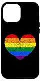 Photo Gallery custodia per iphone 13 pro max lgbt orgoglio gay lesbico colori del cuore bandiera