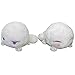 Anime The Morose Mononokean Plush, Colgante De Muñeco De Peluche Blanco, Cojín Decorativo De Animales De Peluche, Regalos De Anime