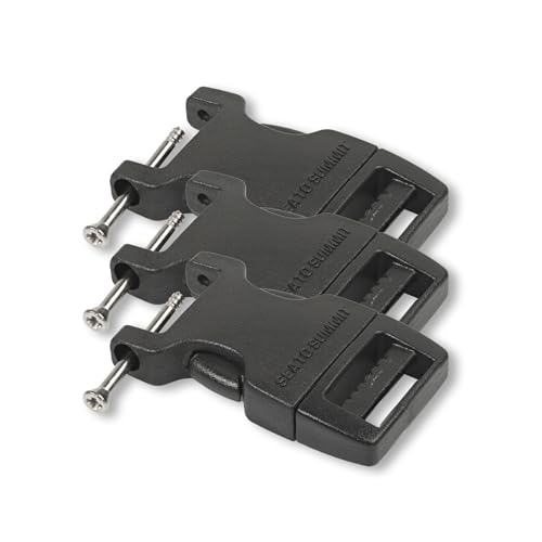 Image of Sea to Summit Field Repair Buckle - Side Release, 1 Pin, 3-pack, 15mm / 5 /8in