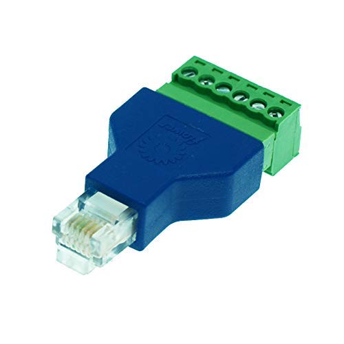 Adaptor Rj12 3NH® 5Pcs/Lot Color Rj12 6P6C To Secrw Terminal Block Connector Adapter ...