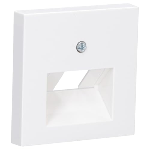 GIRA Serie Standard 55 - reinweiß glänzend (027003) Abdeckung f. UAE/IAE