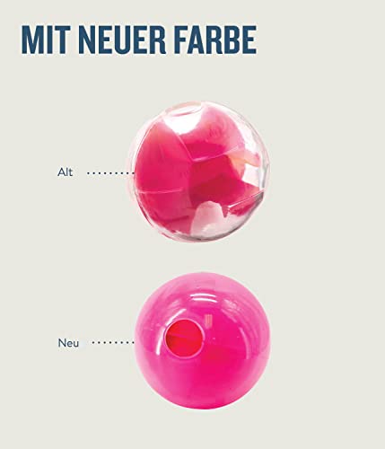 Planet Dog Orbee-Tuff Mazee - Intelligenzspielzeug für Hunde - interaktiver Snackball - Pink