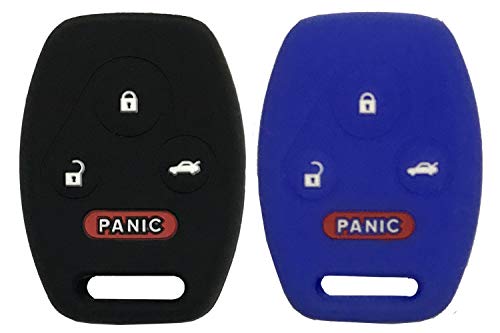 Coque de protection Honda boutons J-ACCES noir bleu pour clé Civic Accord CR-V
