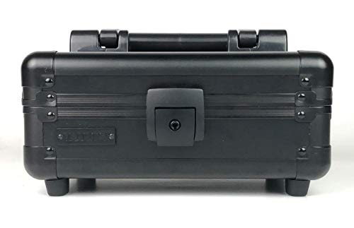 Vaultz Cash Box, 9.8 L X 8 H X 3.75 W Inches, Super Tactical Black (Vz00834) #TOP4
