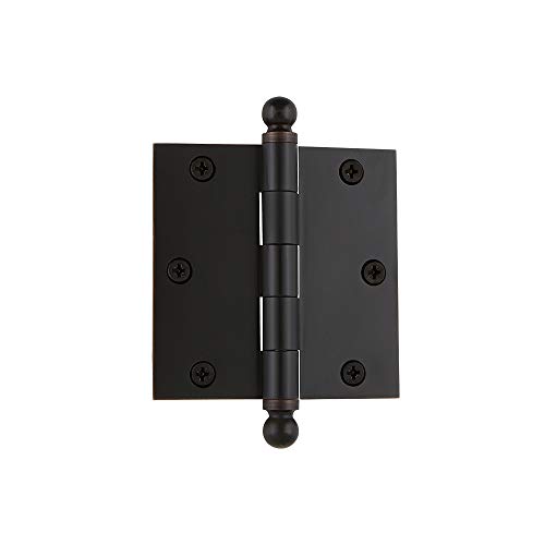 Image of Nostalgic Warehouse Ball-Tip Residential Door Hinge with Square Corners
