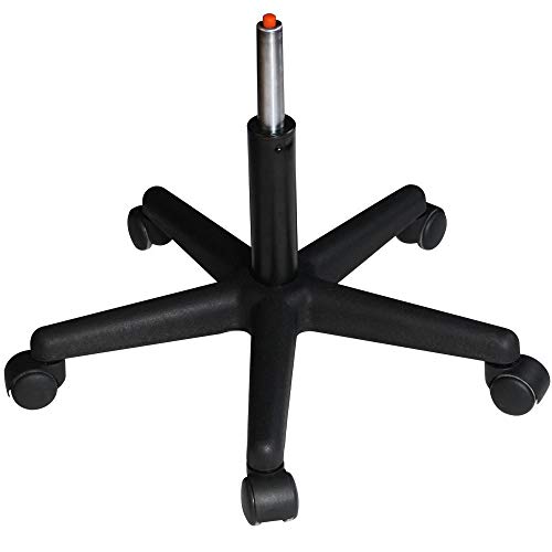 Master Massage Backrest Rollhocker Drehhocker mit Rückenlehne Höhenverstellbar-Königsblau