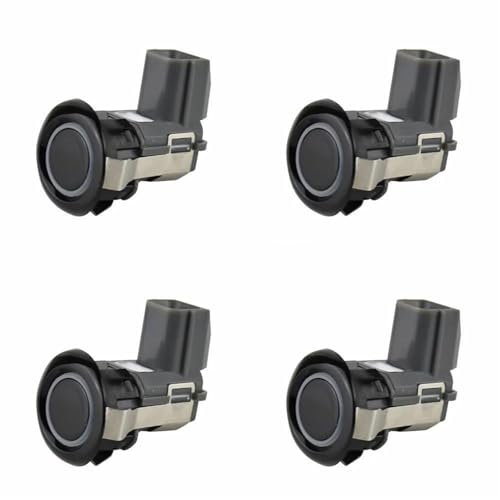 PDC Control Distancia Sensor Para Mitsubishi Para Pajero Para Montero Para Outlander Para ASX 4PCS Radar Marcha Atrás Para Automóvil Detector Radar Para Automóvil Coche PDC Sensor Aparcamiento(Rear Bl