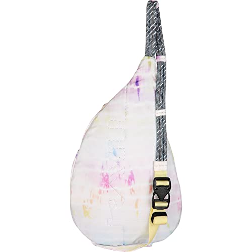 Image of KAVU Mini Rope Sling Pack with Adjustable Rope Shoulder Strap - Rainbow Dye