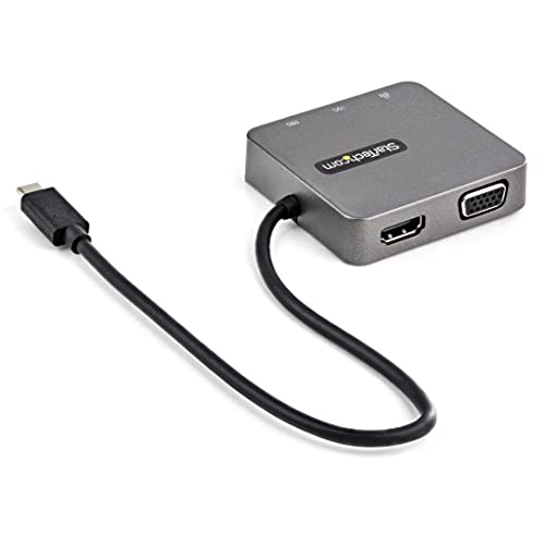 Mini Docking USB-C HDMI 4K Adaptador Multiport con Ethernet GbE y Hub 10Gbps Tipo C 6