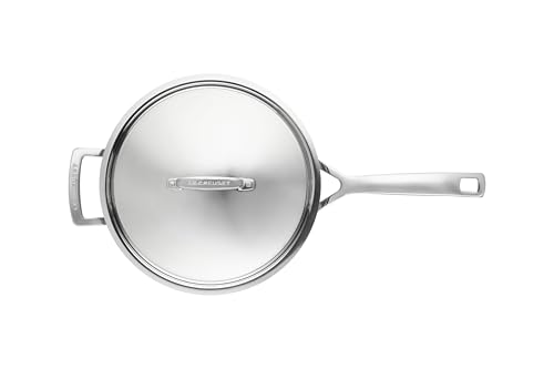 Image of Le Creuset Stainless Steel Classic 3-Ply Chef's Pan, 3.5qt
