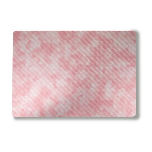 Image of Carbon Fiber Laptop Skin Compatible with Alienware M18 R2 (2024) - Cotton Cloud - Premium 3M Vinyl Protective Wrap Decal Cover - Easy to Apply | Crafted in The USA by MightySkins