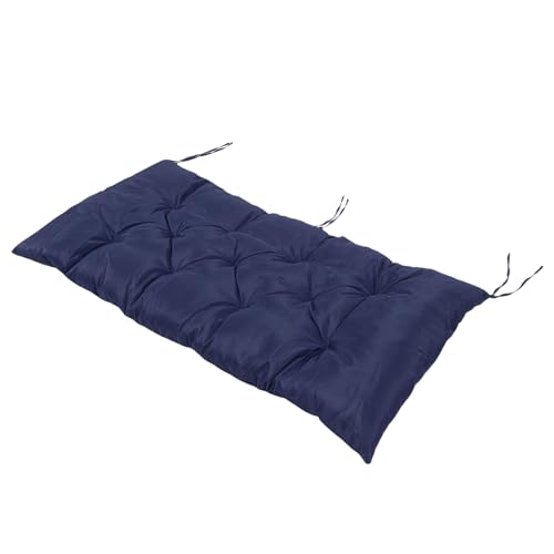 Coussin de banc résistant à l'eau 150 cm pour assise de jardin en bois - 7