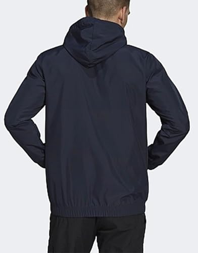 Adidas Men's Essentials BrandLove Woven Windbreaker, Legend Ink4