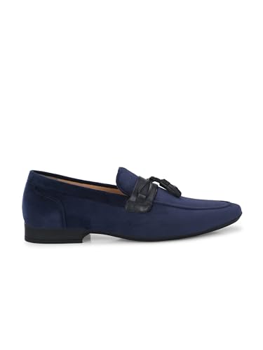 Image of San Frissco Men's Formal Loafers Leatherette Trending Shoes with Tussle,Semi Casual Cushioned Footbed Cushioned Footbed Formal Party Slip-On Shoes /Stylish, Comfortable & Lightweight