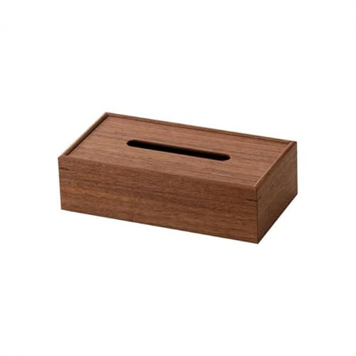 旭川家具 コサイン ティッシュボックス ウォルナット [ 旭川家具 北海道 旭川市 木製 家具 ティッシュ ケース 記念品 贈り物 選べる樹種 シンプル ナチュラル 手作り 北欧 おしゃれ 天然木 無垢 ]_01300