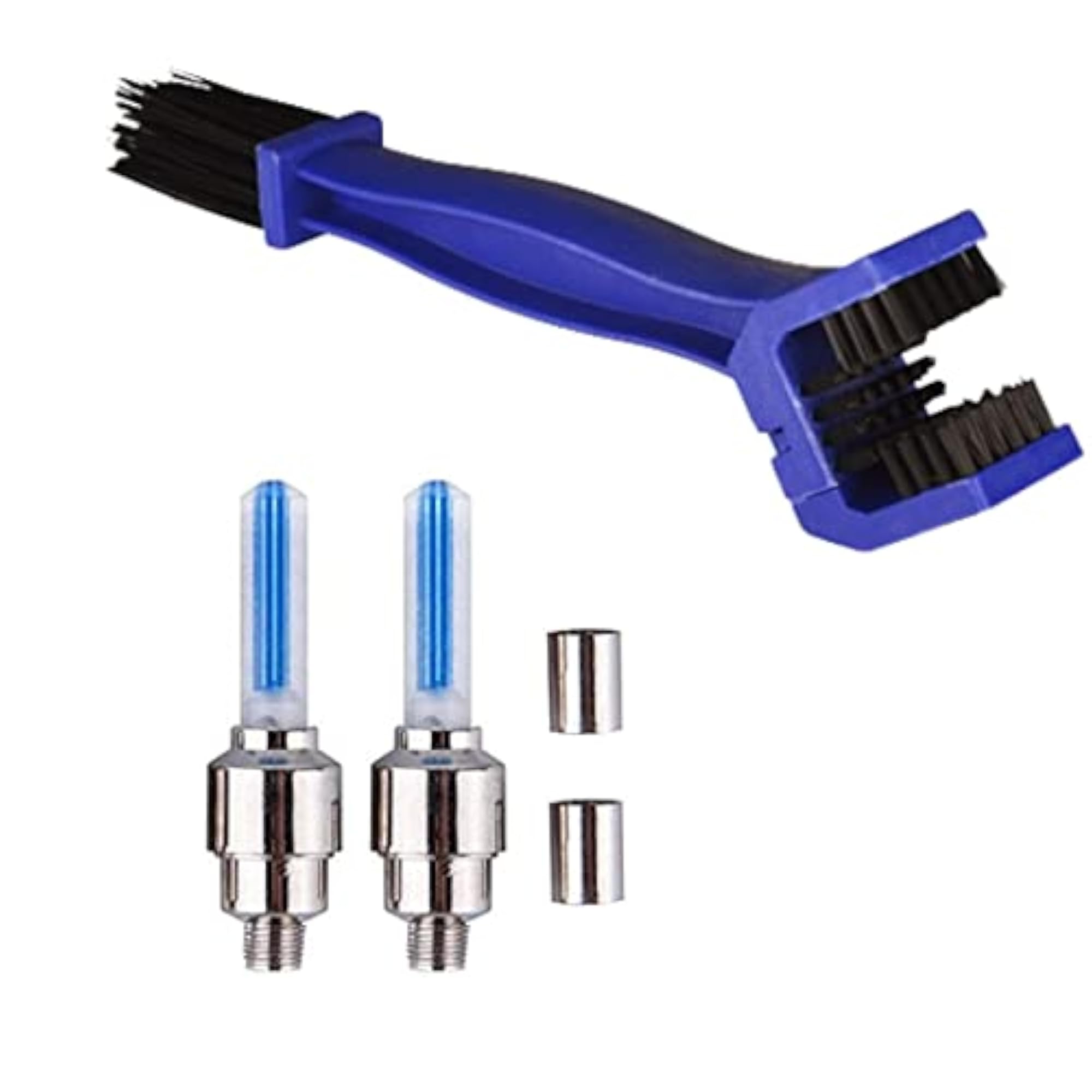 Bike Chain Brush & Magic Tire Blue Light Combo for Honda CBR250R 2018