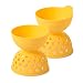 Produktbild OXO Good Grips Eier-Pochierer 2-teiliges Set aus BPA-freiem Silikon, gelb  perfekt pochierte Eier für Avocadotoast und mehr, 36.067999999999998 x 22.097999999999999 x 13.208 cm
