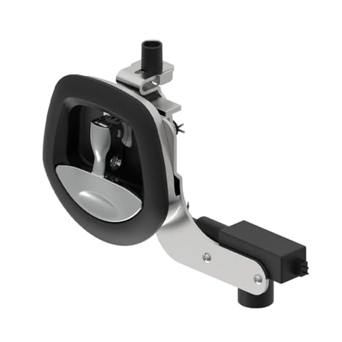 Serrure à poignée T pliante noire électrique 12V pour aménager votre van de manière sûre
