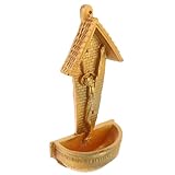 TOPPERFUN Katholisches Weihwasserbecken aus Kunstharz Wandhängendes Dekoratives Weihwasserbecken für Zuhause und Kirche Kompakte Spirituelle Wanddekoration Zur Erstkommunion und Firmung