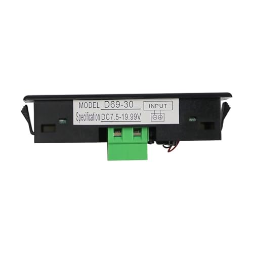 Voltmètre à affichage numérique D69-30 testeur tension continue DC40-100V écran LCD - 4