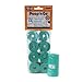 GoGo Pet Products 8-Pack Poop n Go Scented Pet Waste Bags Refill Rolls, Hunter Green