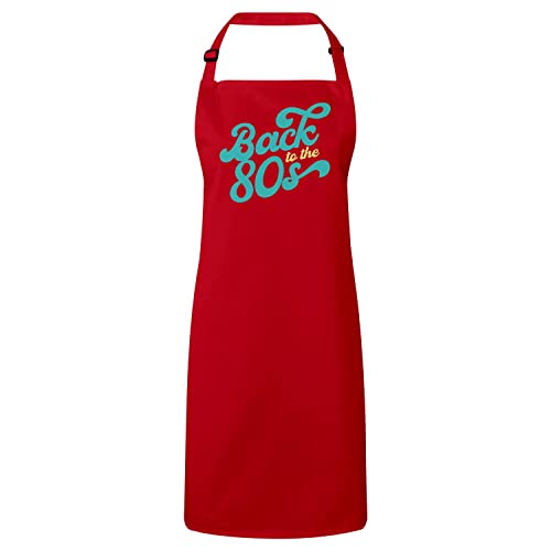 Tablier de cuisine 80's en coton durable pour raviver la nostalgie du disco