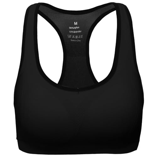 Image of MIRITY Women Racerback Sports Bras - High Impact Workout Gym Activewear Bra