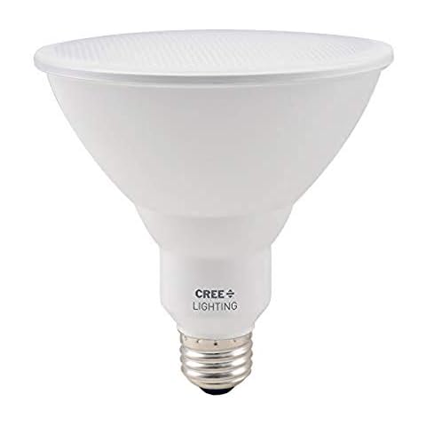Cree Lighting Basic PAR38 Weatherproof Outdoor Flood 90W Equivalent LED Bulb, 40 Degree Flood, 950 lumens, Dimmable, Bright White 3000K, 15,000 hour rated life, 80 CRI | 1-Pack,PAR38-90W-B2-30K-E26-U2 Cover