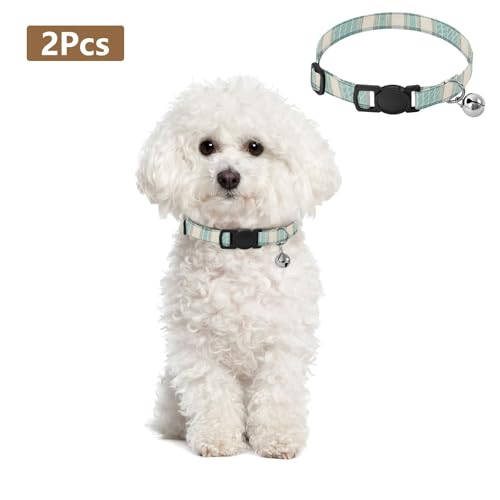 2PCS Collares para Perro Pequeño y Mediano Ajustables miniatura 2