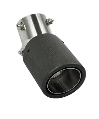 Tuyau d'échappement voiture carbone 60mm pour remplacer un embout usé ou terni