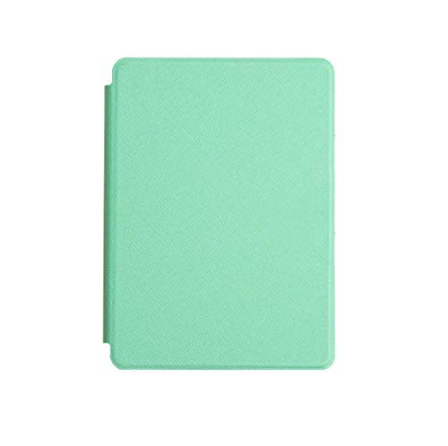 Capa Kindle Paperwhite 10ª geração à prova d'água Verde Menta - Função Liga/Desliga - Fechamento ma